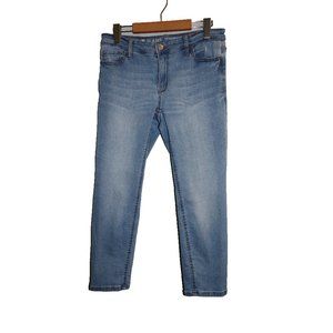 🔴 LAST CHANCE 🔴 Reitmans Light Wash Floral Embroidered The Boyfriend Jeans